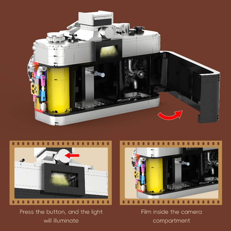 865PCS Or 805PCS Vintage Camer - Collectible Vintage Cameras recension och pris