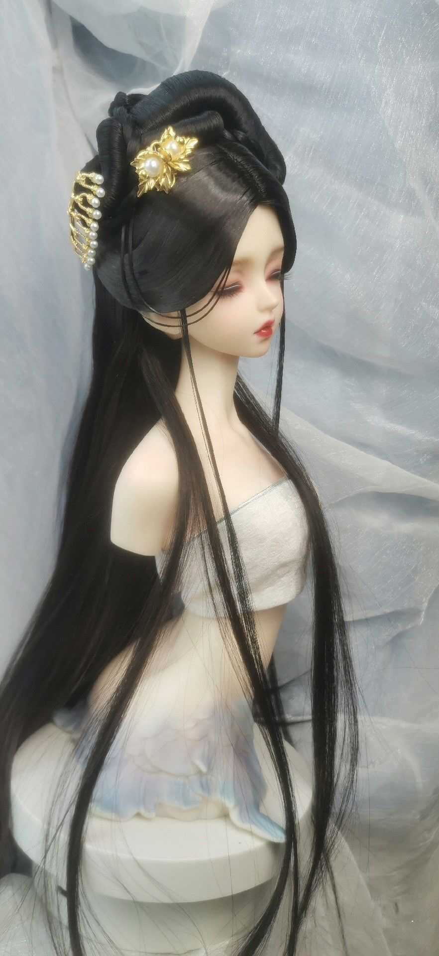 1/4 1/3 BJD Doll Wigs Chinese  - Vintage Collectible Accessories recension och pris