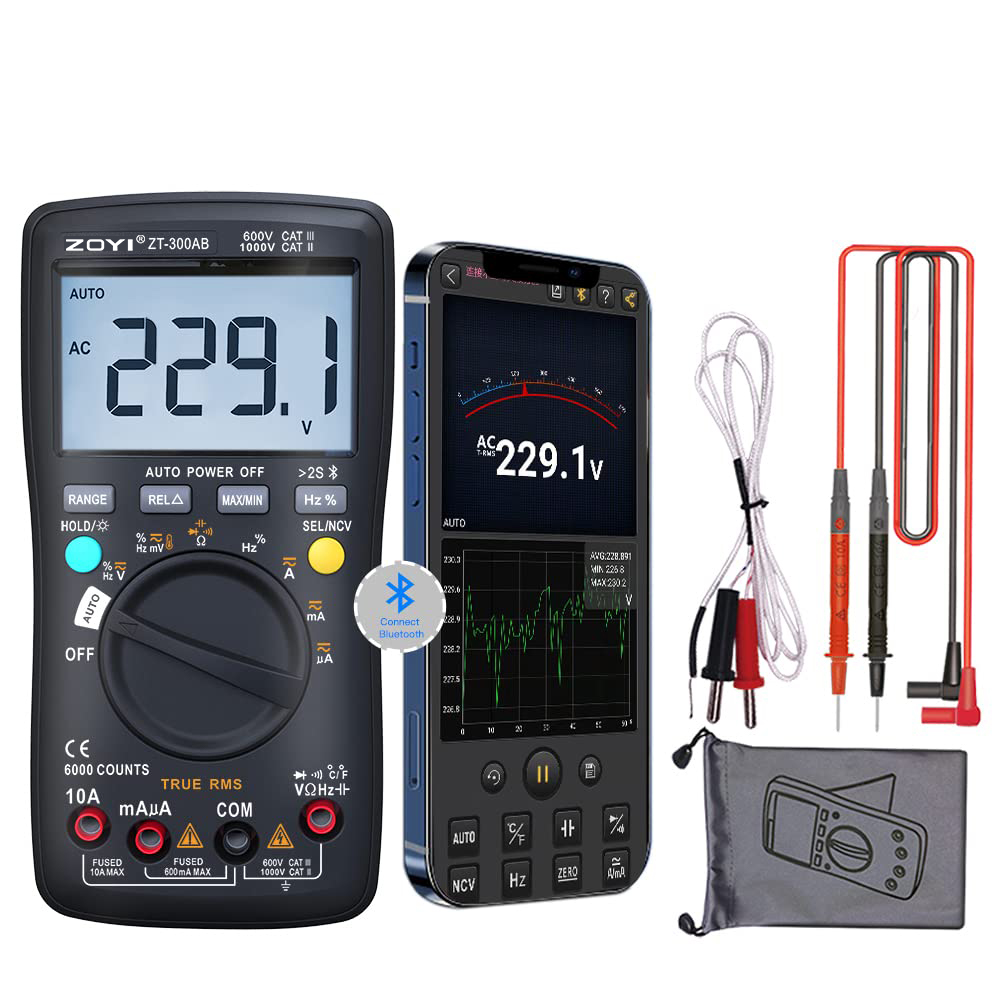 ZOYI 300AB Digital Multimeter  - Analog Meter Gauge recension och pris