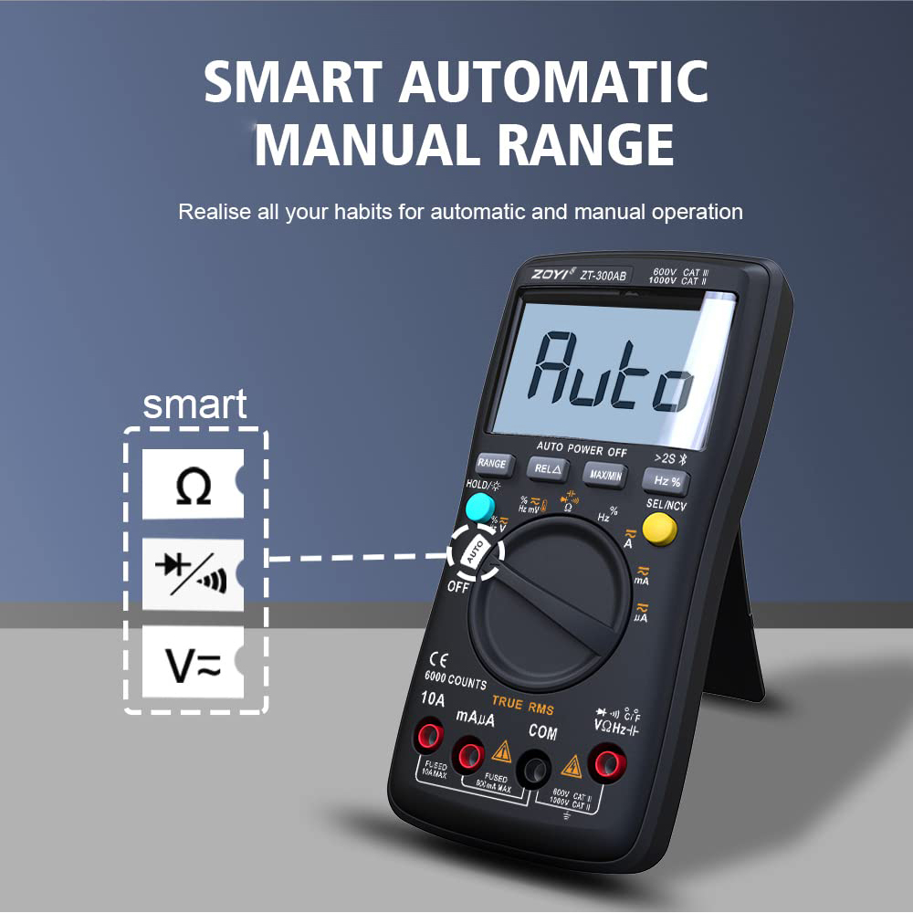 ZOYI 300AB Digital Multimeter  - Analog Meter Gauge recension och pris