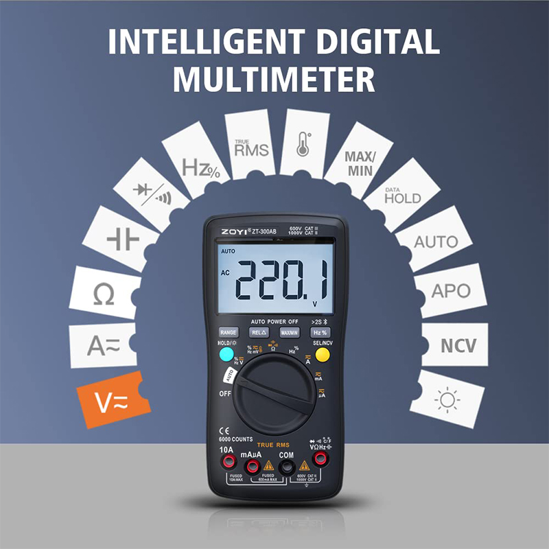 ZOYI 300AB Digital Multimeter  - Analog Meter Gauge recension och pris