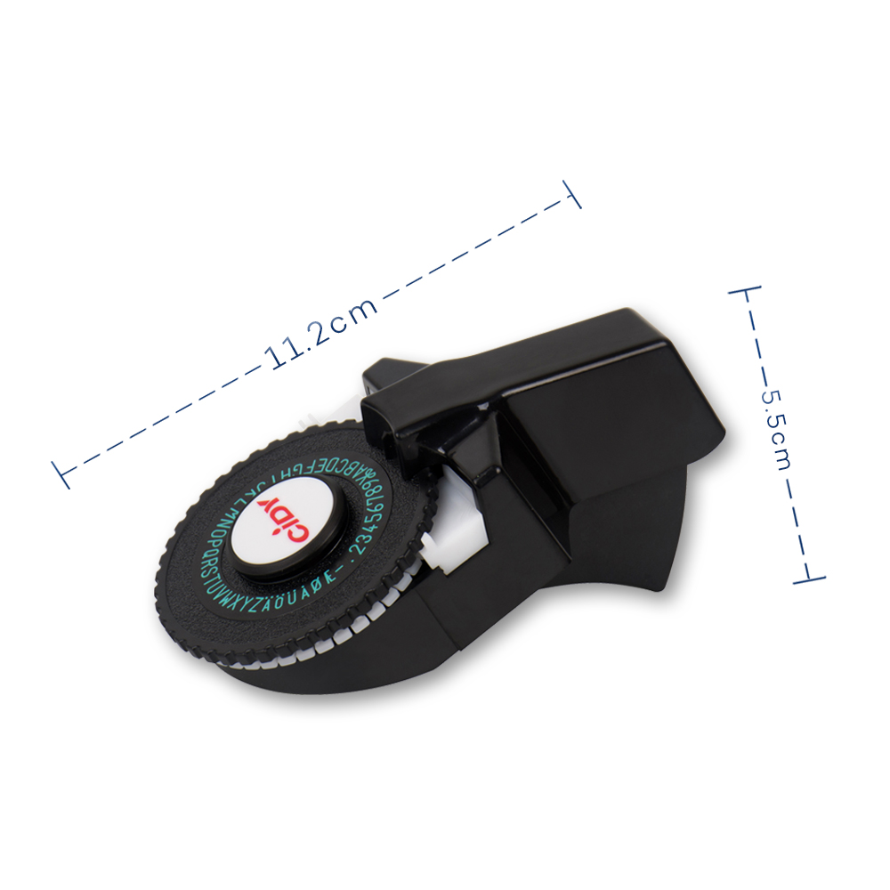 CIDY Mini Portable Printer DIY - Typewriter Ribbon Roll recension och pris