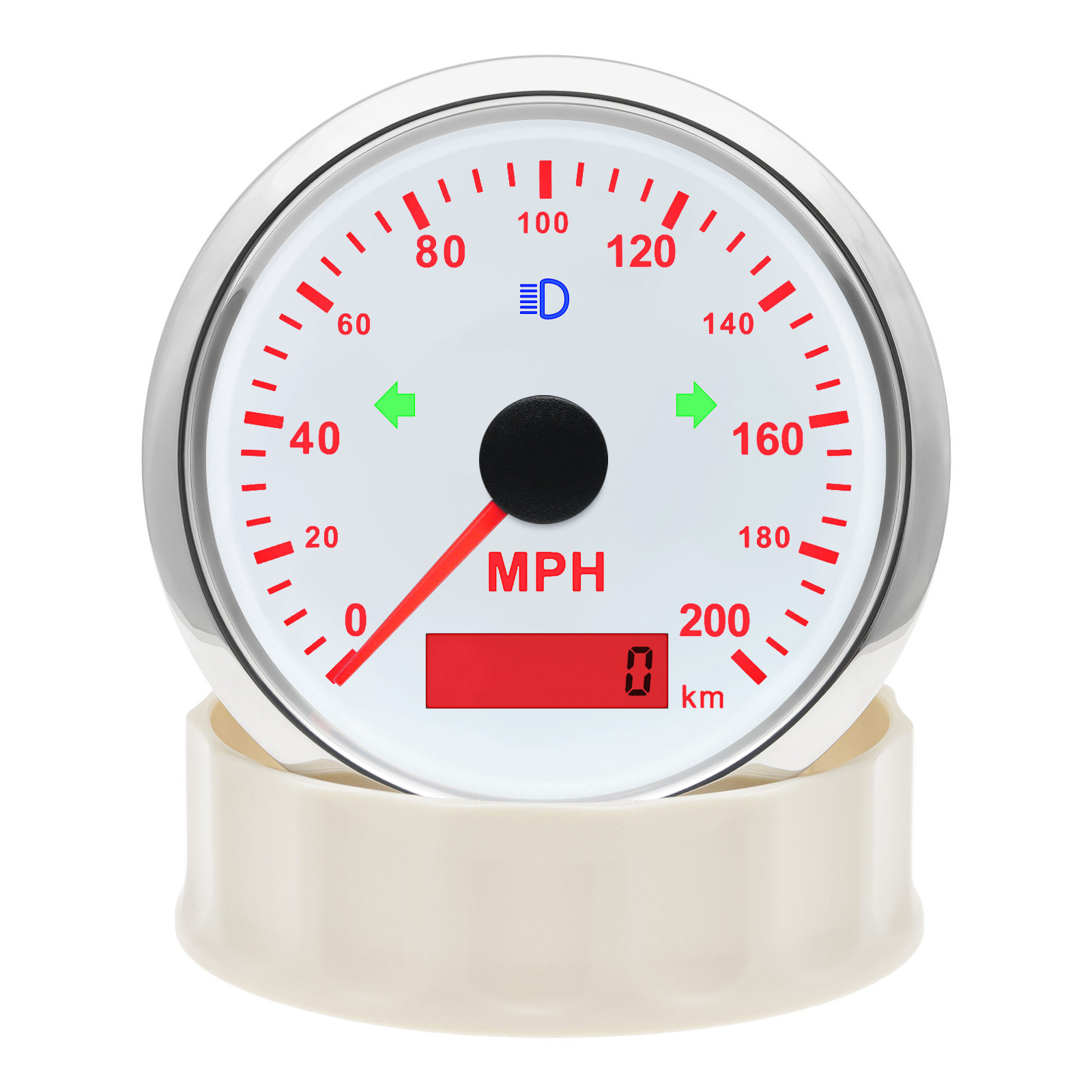 125 200 MPH KMH 85mm Speedomet - Analog Meter Gauge recension och pris