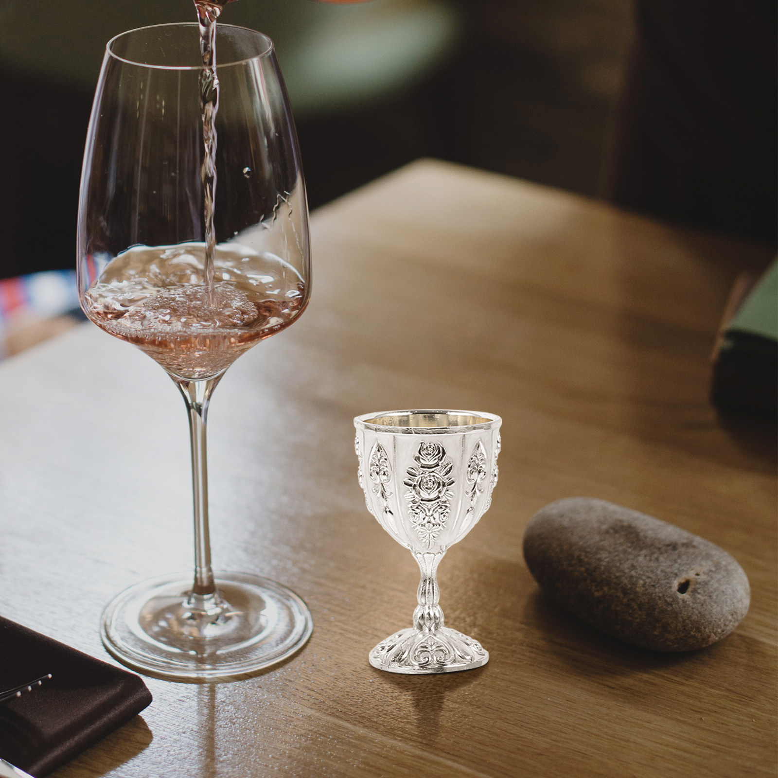 1Pcs Retro Wine Glass European - Collectible Vintage Wine recension och pris