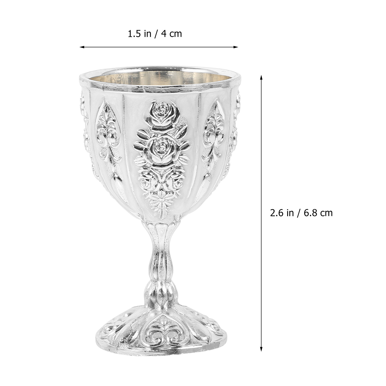 1Pcs Retro Wine Glass European - Collectible Vintage Wine recension och pris