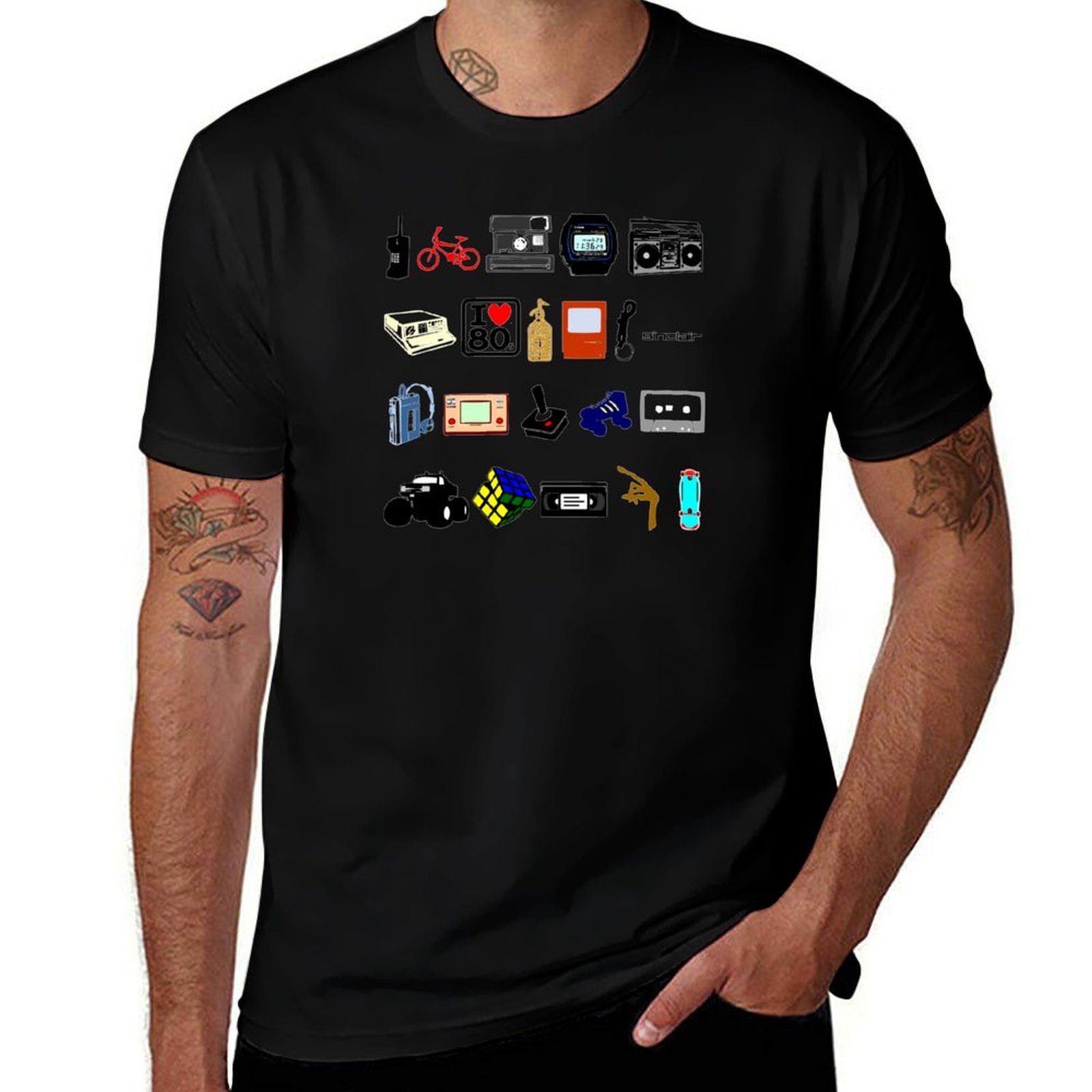 1980s Retro Vintage Memorabili - Collectible Vintage T Shirts recension och pris