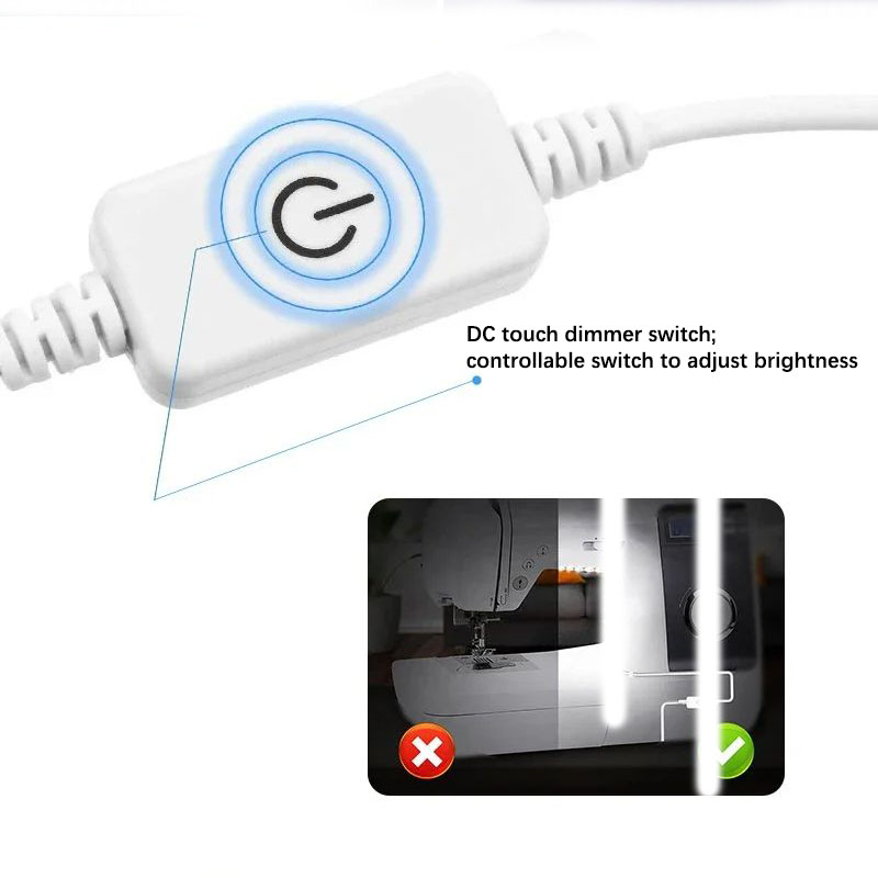 2835 LED Strip Light Touch Sen - Typewriter Ribbon Roll recension och pris